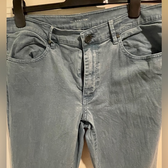 Rare Elie Tahari stretch blue jeans. Size: 12 - Picture 11 of 11